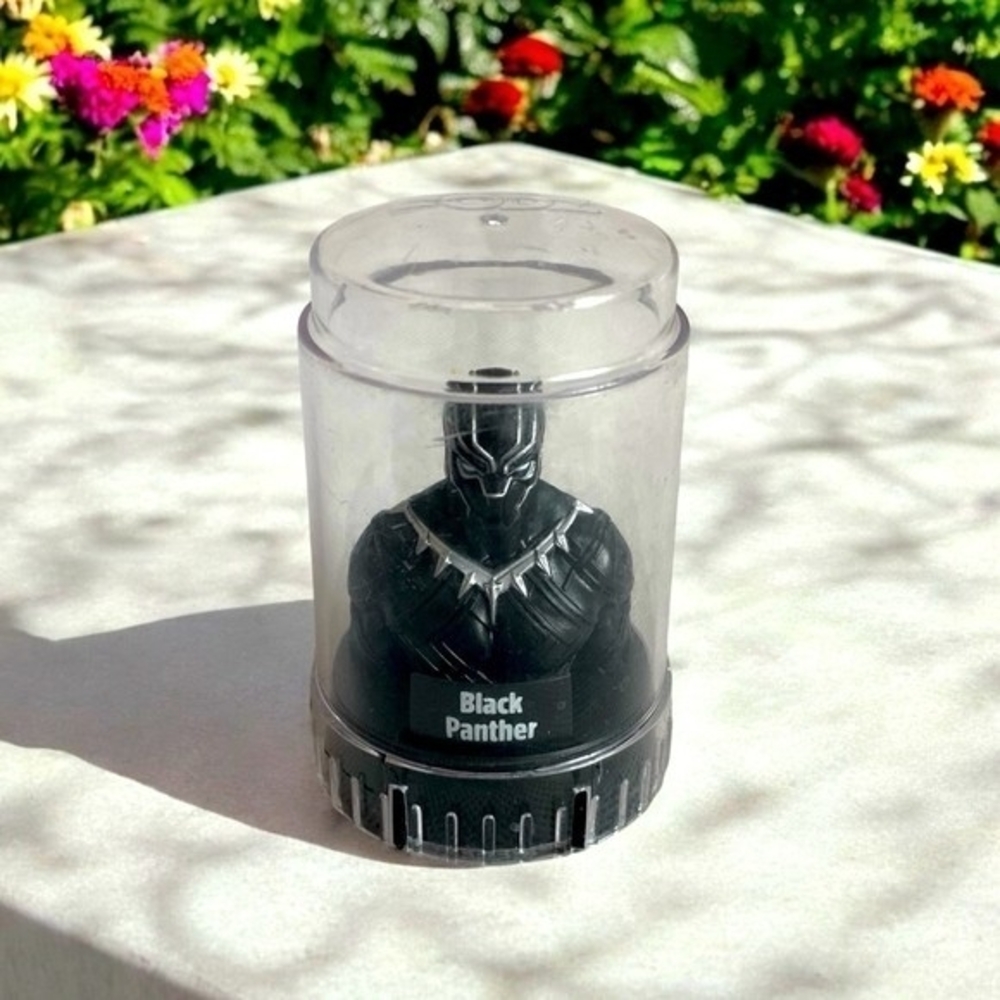 Good2Grow Podz Black Panther Juice Topper 3" Marvel Figurine Collectible Toy